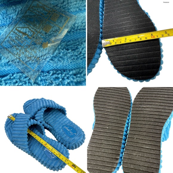 NWOB Free People Two Days in Ibiza Platform Sandals in Cerulean Blue Size 10 - Picture 16 of 16